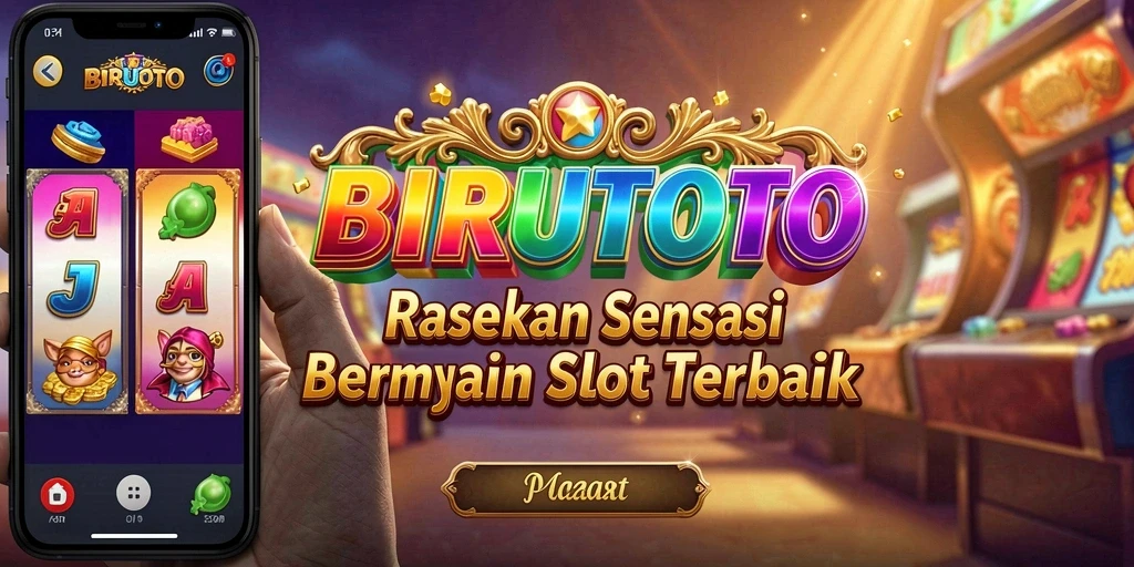 Tampilan menarik gameplay Slot BIRUTOTO yang penuh warna.