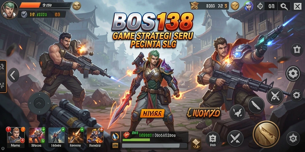 Tampilan gameplay seru dari BOS138 dengan strategi SLG yang mendebarkan.