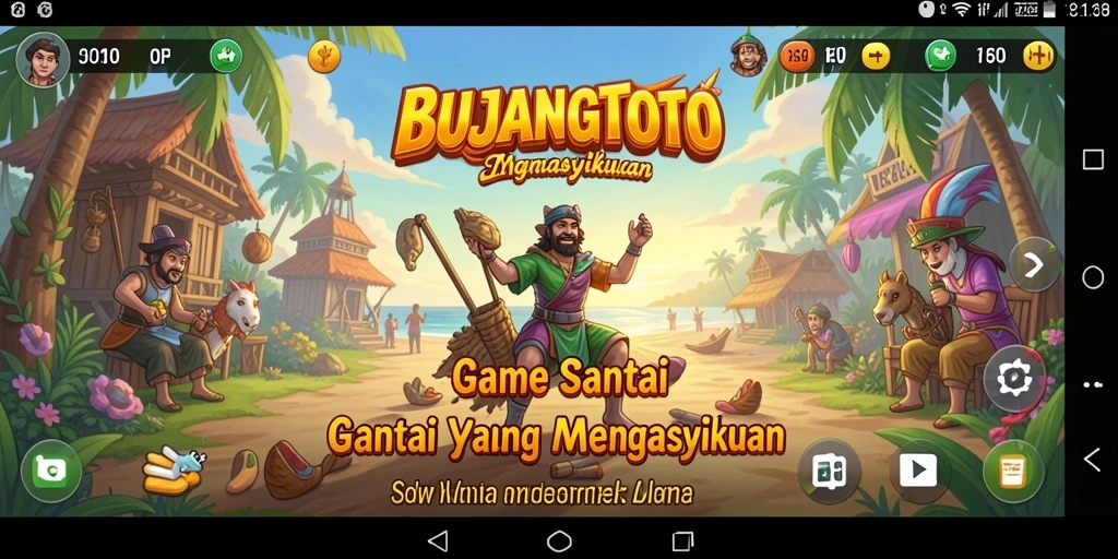 Tangkapan layar gameplay <strong>BUJANGTOTO</strong> yang seru dan penuh warna.