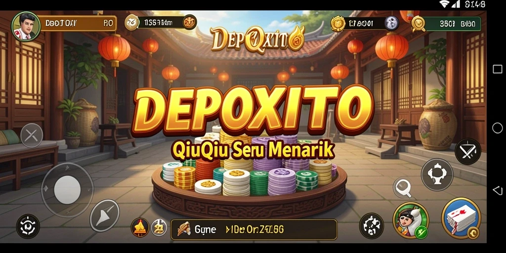 Tangkapan layar DEPOXITO menampilkan gameplay QiuQiu yang seru.