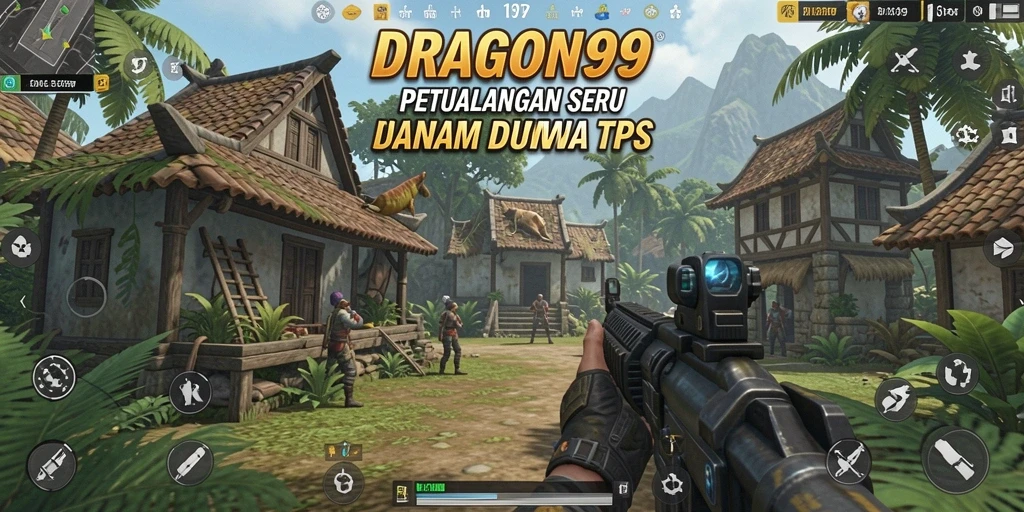 Tampilan gameplay seru dari <strong>DRAGON99</strong> dalam mode TPS.