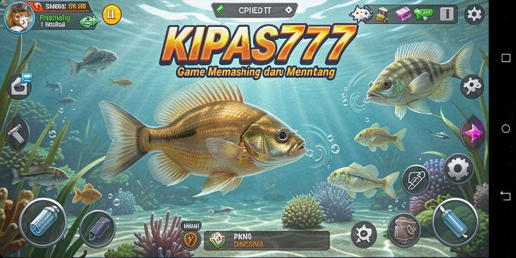 Tangkapan ikan yang menakjubkan dalam gameplay KIPAS777.