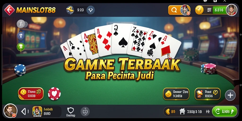 Tampilan menarik saat bermain Domino di MAINSLOT88.