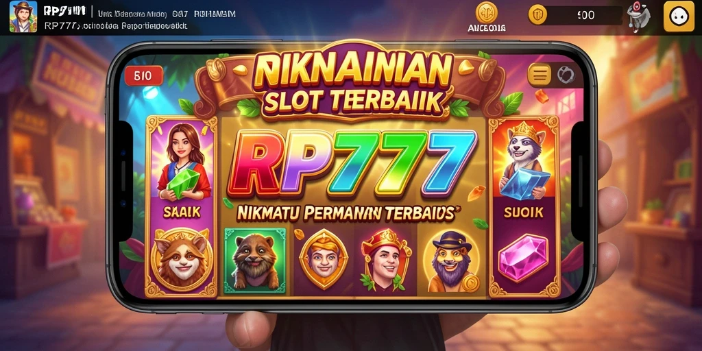 Screenshot dari gameplay Slot yang mengasyikkan di RP777.