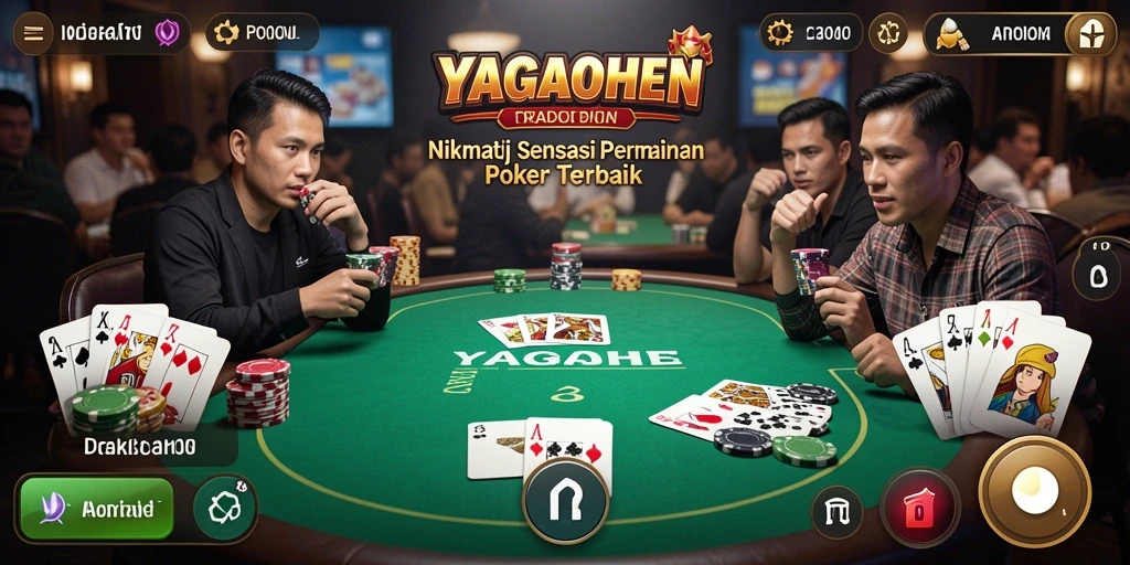 Tampilan gameplay YAGAOHEN yang seru dan mendebarkan.